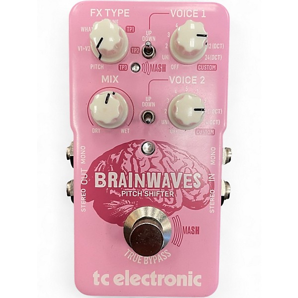 Used TC Electronic brainwaves pitch shifter Effect Pedal