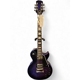 Used Epiphone Les Paul Custom Widow Blue Indigo Solid Body Electric Guitar