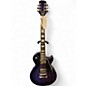 Used Epiphone Les Paul Custom Widow Blue Indigo Solid Body Electric Guitar thumbnail
