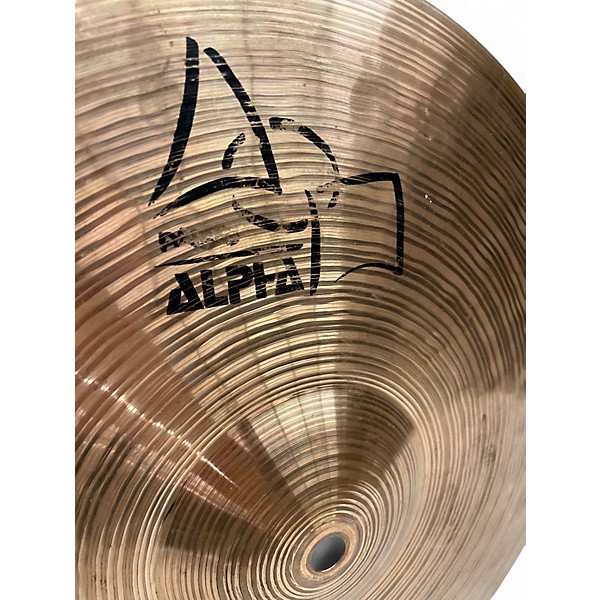 Used Paiste 14in Alpha Sound Edge Hi Hat Top Cymbal