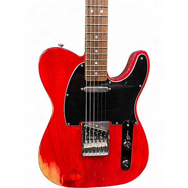 Used 2026 R/t Customs RELICED TELE WORN CHERRY RED Solid Body Electric Guitar