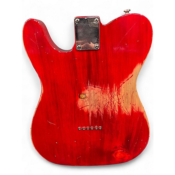 Used 2026 R/t Customs RELICED TELE WORN CHERRY RED Solid Body Electric Guitar