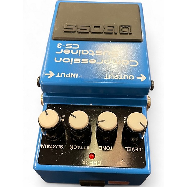Used BOSS CS3 Compressor Sustainer Effect Pedal