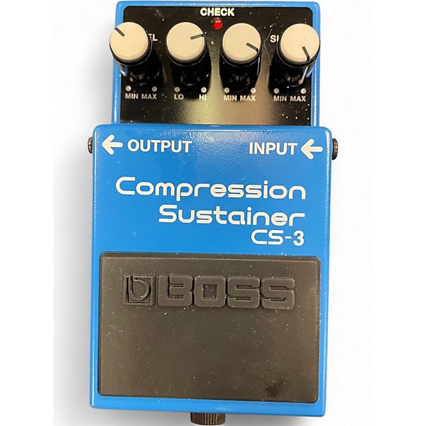Used BOSS CS3 Compressor Sustainer Effect Pedal