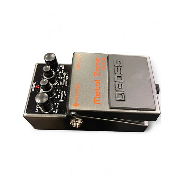Used BOSS MT2 Metal Zone Distortion Effect Pedal