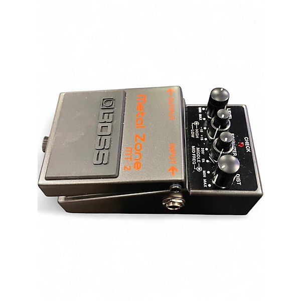 Used BOSS MT2 Metal Zone Distortion Effect Pedal