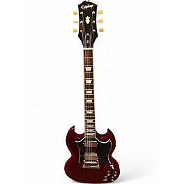 Used Epiphone SG Standard Cherry Solid Body Electric Guitar
