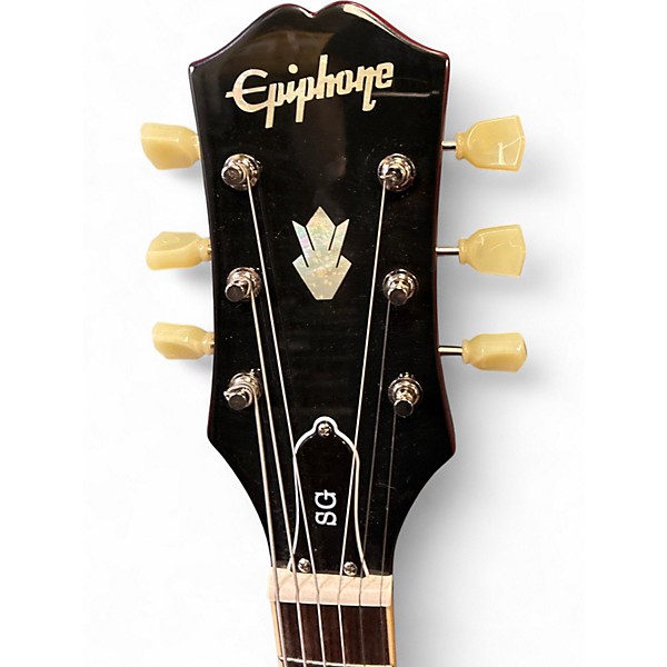 Used Epiphone SG Standard Cherry Solid Body Electric Guitar
