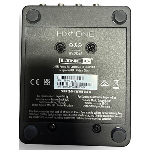 Used Line 6 HX One Effect Processor