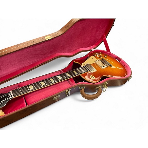 Used Gibson Custom Shop 1960 Les Paul Standard Beauty of the Burst 151 M Light Aging Solid Body Electric Guitar