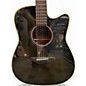 Used Yamaha A1M Trans Black Acoustic Electric Guitar