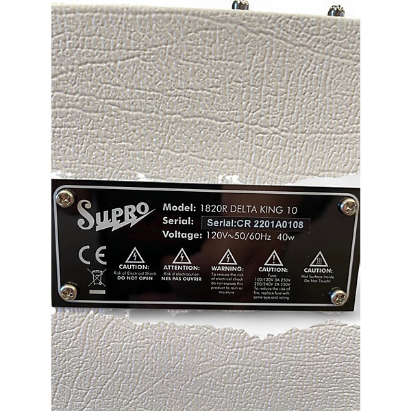 Used Supro 1820R DELTA KING 10 Tube Guitar Combo Amp