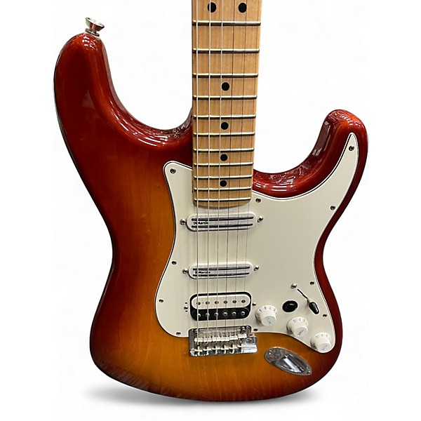 Used 2017 Fender American Professional Stratocaster HSS Shawbucker Sienna Sunburst Solid Body Electric Guitar
