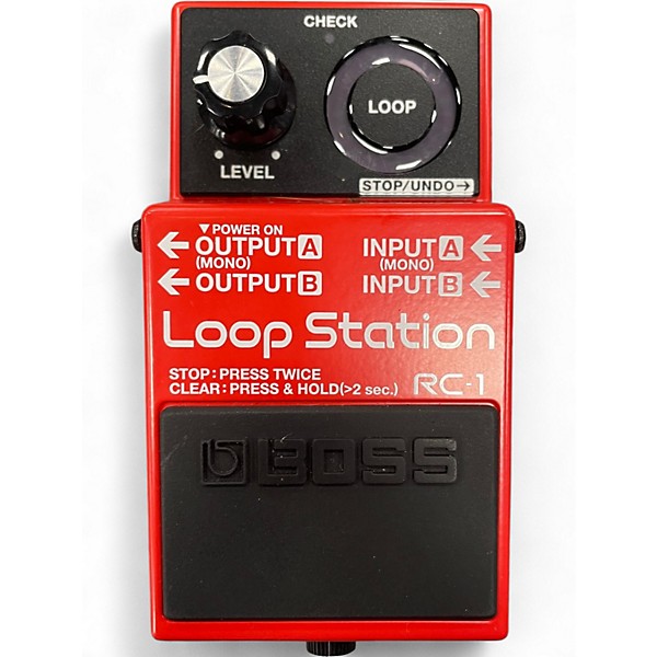 Used BOSS RC1 Loop Station Pedal