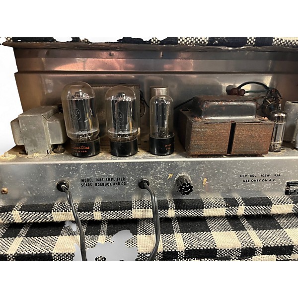 Vintage 1966 Silvertone 1483 Tube Bass Combo Amp