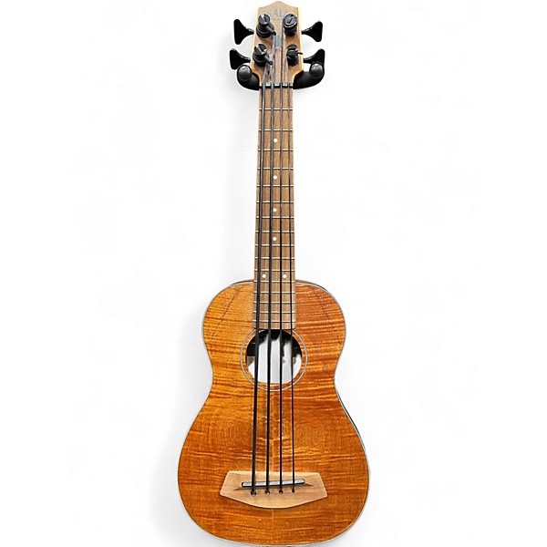 Used Kala Exotic Mahogany U-Bass Natural Acoustic Bass Guitar