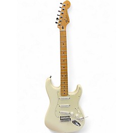 Used 2013 Fender Standard Stratocaster Alpine White Solid Body Electric Guitar