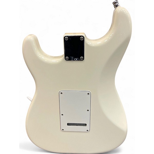 Used 2013 Fender Standard Stratocaster Alpine White Solid Body Electric Guitar