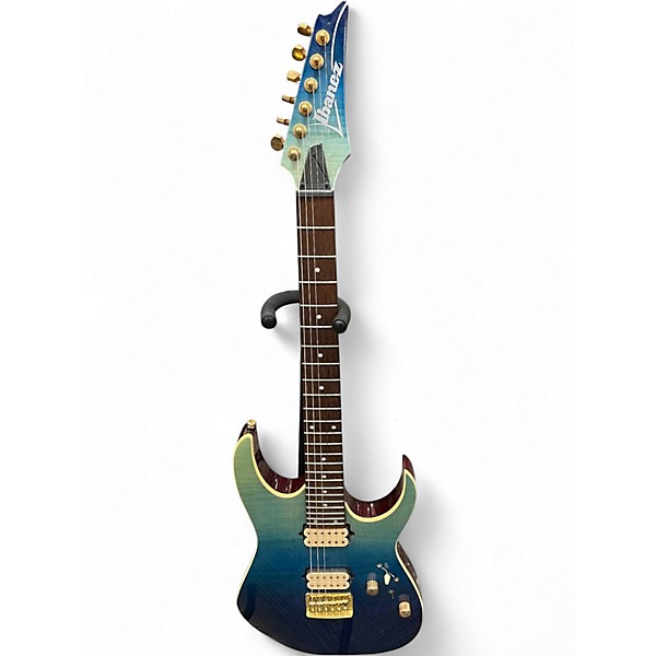 Used Ibanez RG421HPFM Ocean Blue Solid Body Electric Guitar