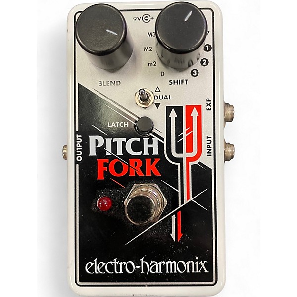 Used Electro-Harmonix Pitch Fork Polyphonic Pitch Shifting Effect Pedal