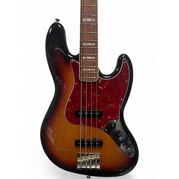 Used Fender Vintera 70s Jazz Bass 3 Color Sunburst Electric Bass Guitar