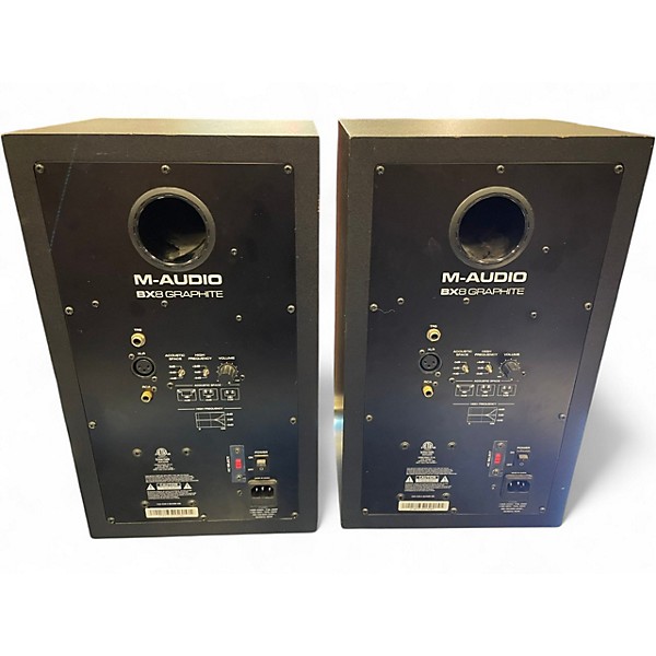 Used M-Audio BX8 GRAPHITE PAIR Powered Monitor