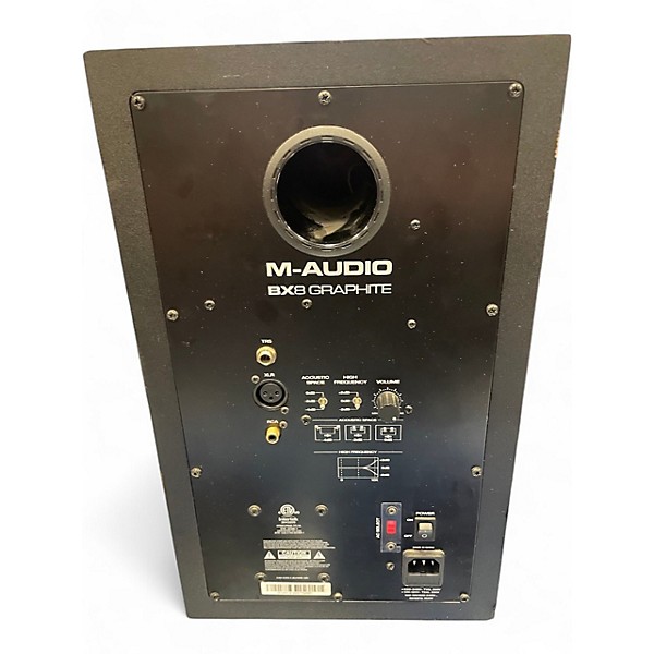 Used M-Audio BX8 GRAPHITE PAIR Powered Monitor