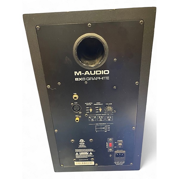 Used M-Audio BX8 GRAPHITE PAIR Powered Monitor