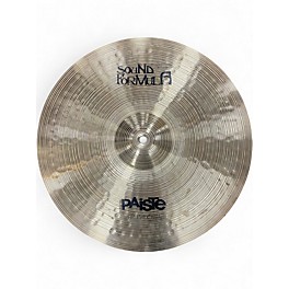 Used Paiste 16in Sound Formula Full Crash Cymbal