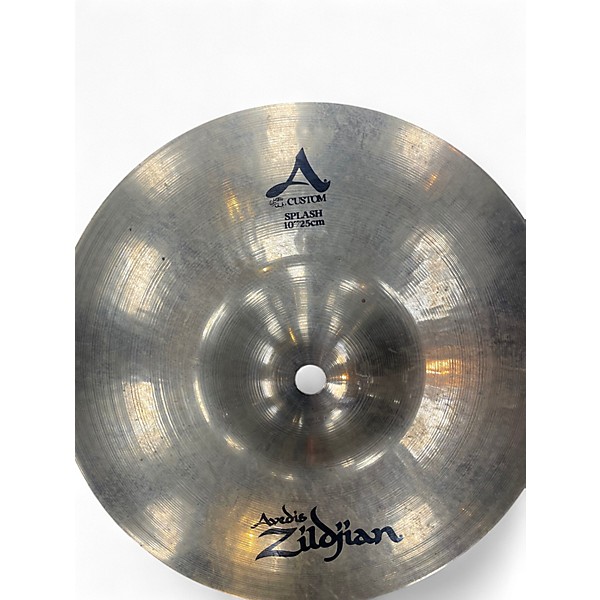 Used Zildjian 10in A Custom Splash Cymbal