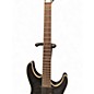 Used Schecter Guitar Research C1 Platinum Trans Black Solid Body Electric Guitar