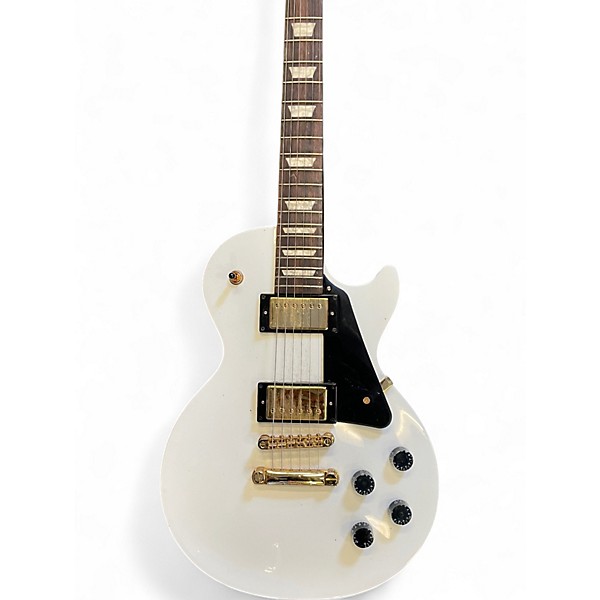 Used Epiphone Les Paul Studio White Solid Body Electric Guitar