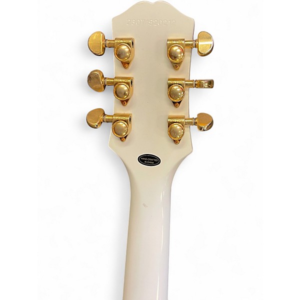 Used Epiphone Les Paul Studio White Solid Body Electric Guitar