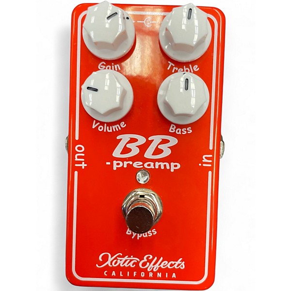 Used Xotic BB Preamp Overdrive Effect Pedal