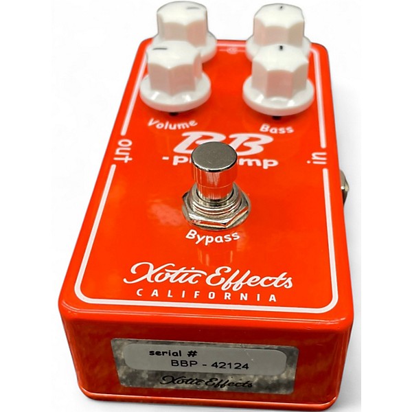 Used Xotic BB Preamp Overdrive Effect Pedal