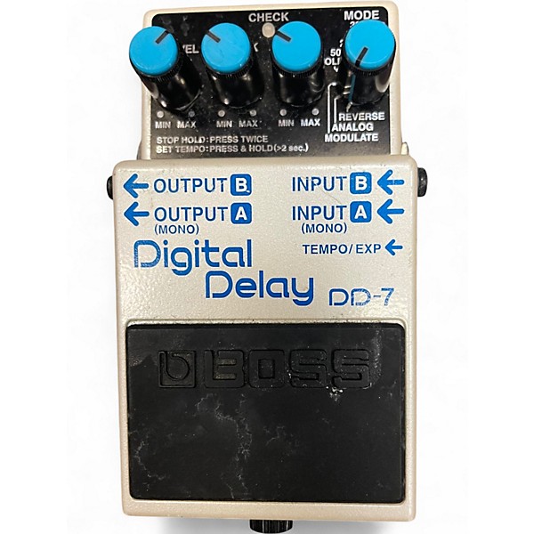 Used BOSS DD7 Digital Delay Effect Pedal