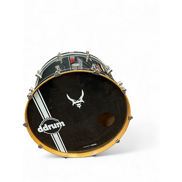 Used ddrum 4 Piece Reflex Series Metallic Black Drum Kit