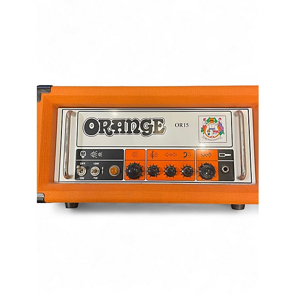 Used Orange Amplifiers OR15H 15W Tube Guitar Amp Head