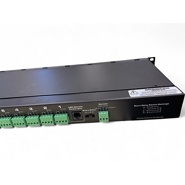 Used Middle Atlantic UNIVERSAL SEQUENCING CONTROLLER Signal Processor
