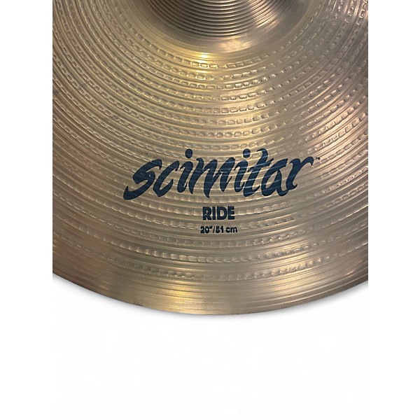 Used Zildjian 20in Scimitar Crash Ride Cymbal