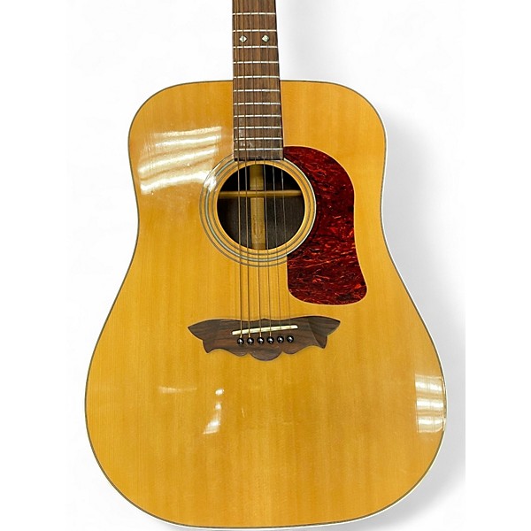Used Washburn DREADNOUGHT GUITAR Natural Acoustic Guitar