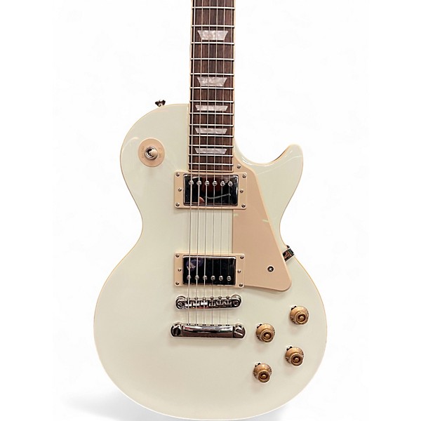 Used Epiphone Les Paul Standard 50s Exclusive Classic White Solid Body Electric Guitar