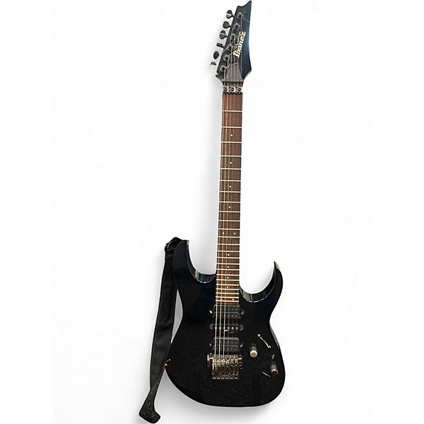 Used Ibanez RG1570 RG Series SPARKLE BLUE Solid Body Electric Guitar