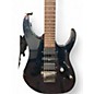 Used Ibanez RG1570 RG Series SPARKLE BLUE Solid Body Electric Guitar