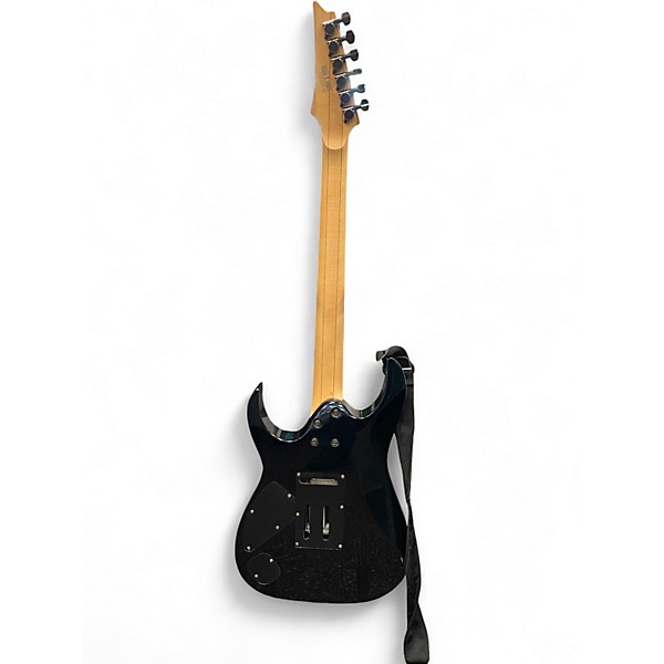 Used Ibanez RG1570 RG Series SPARKLE BLUE Solid Body Electric Guitar