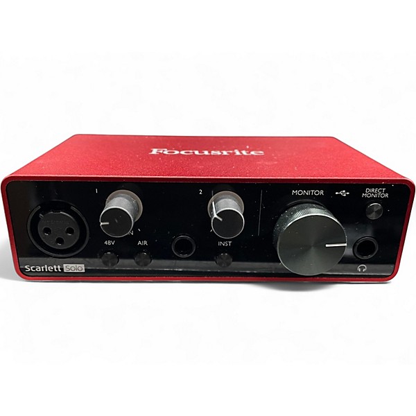 Used Focusrite Scarlett Solo Audio Interface