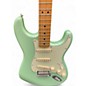 Used Fender Standard Stratocaster Green Solid Body Electric Guitar
