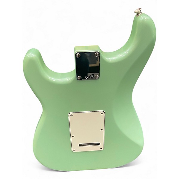 Used Fender Standard Stratocaster Green Solid Body Electric Guitar