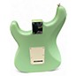 Used Fender Standard Stratocaster Green Solid Body Electric Guitar