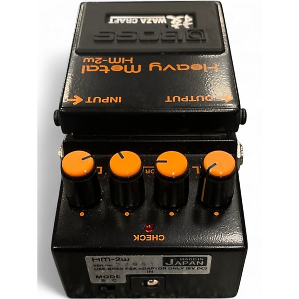 Used BOSS HM2 Heavy Metal Effect Pedal